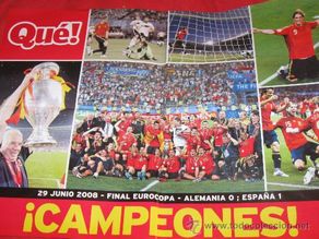 Colecionismo desportivo: QUEX DEPORTES FUTBOL - CARTEL SELECION ESPAÑOLA